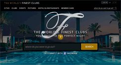 Desktop Screenshot of finestclubs.com